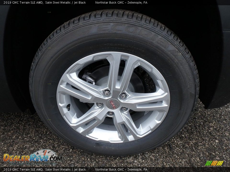 2019 GMC Terrain SLE AWD Satin Steel Metallic / Jet Black Photo #10