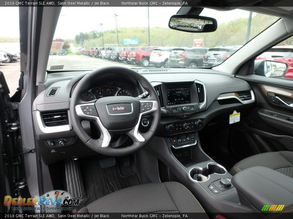 2019 GMC Terrain SLE AWD Satin Steel Metallic / Jet Black Photo #13