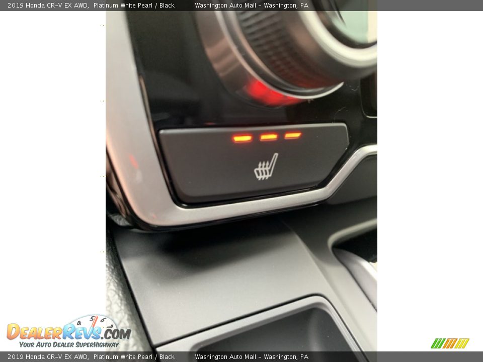 2019 Honda CR-V EX AWD Platinum White Pearl / Black Photo #36