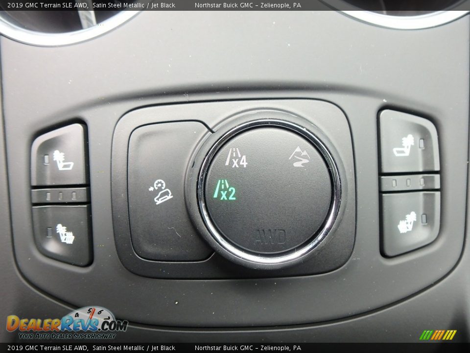2019 GMC Terrain SLE AWD Satin Steel Metallic / Jet Black Photo #18