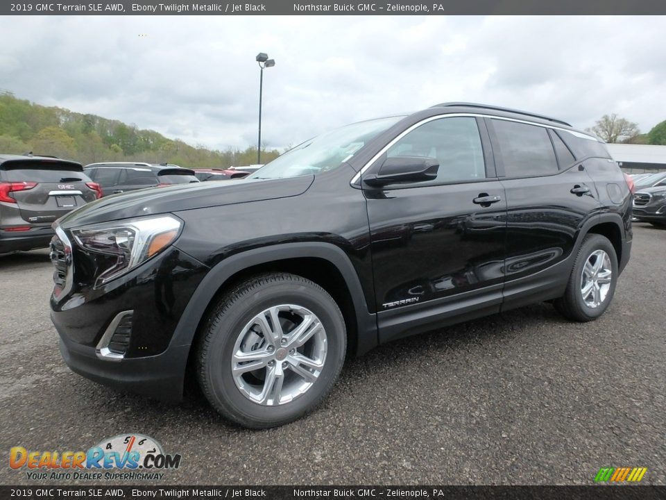 2019 GMC Terrain SLE AWD Ebony Twilight Metallic / Jet Black Photo #1