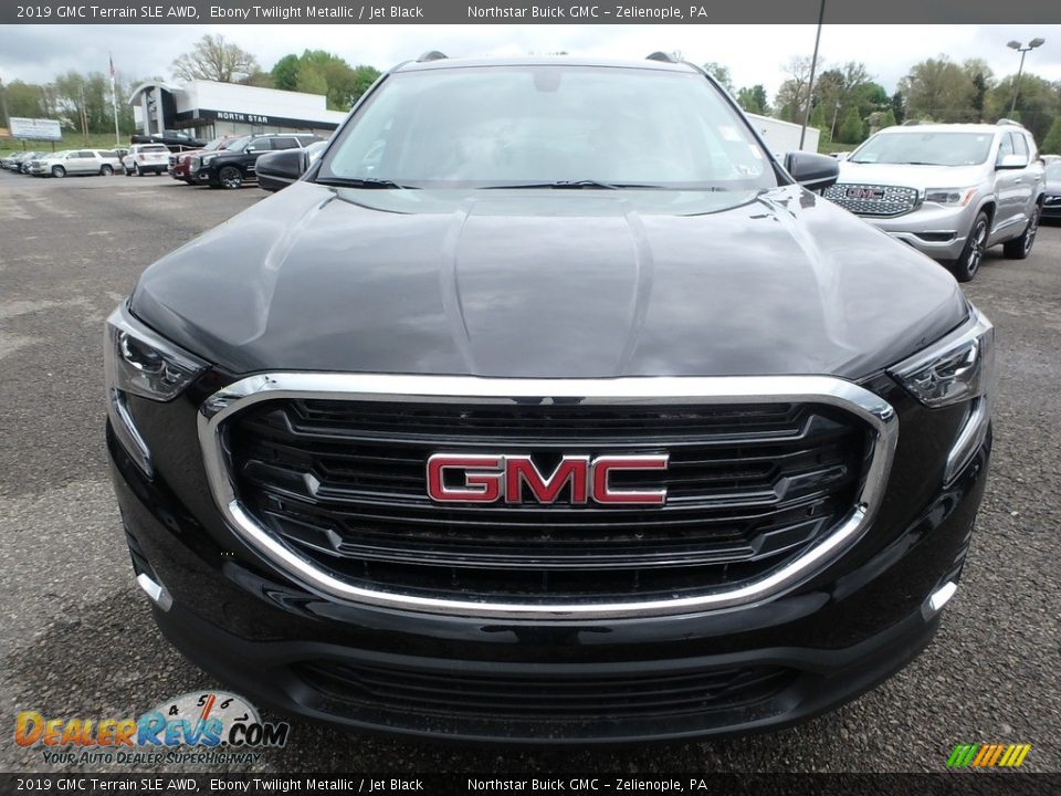 2019 GMC Terrain SLE AWD Ebony Twilight Metallic / Jet Black Photo #2