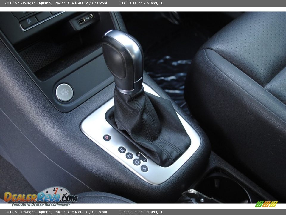 2017 Volkswagen Tiguan S Pacific Blue Metallic / Charcoal Photo #14
