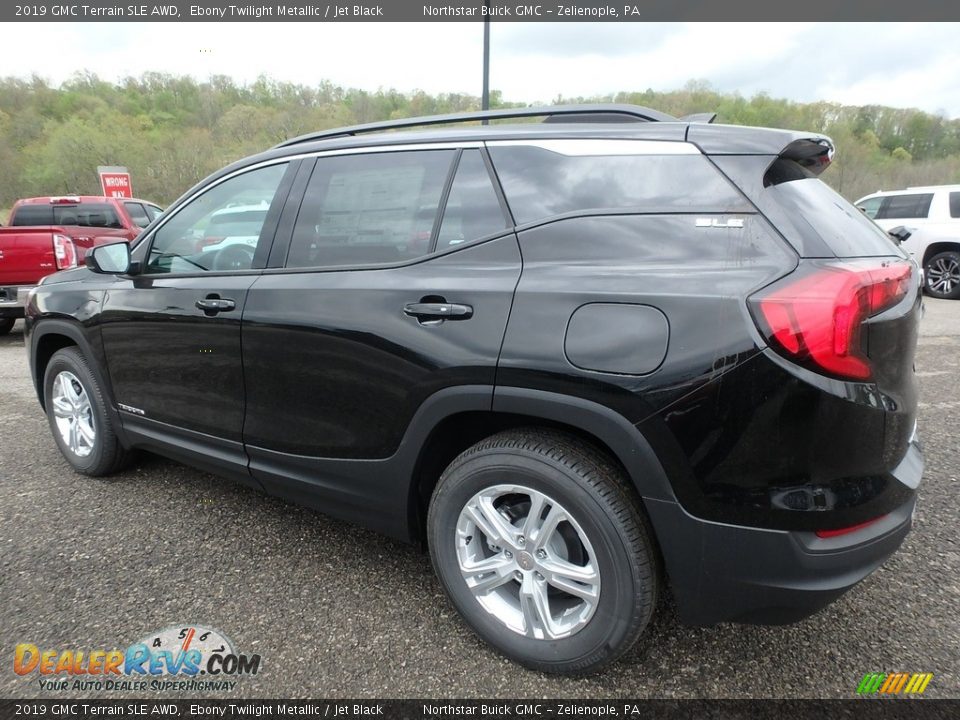 2019 GMC Terrain SLE AWD Ebony Twilight Metallic / Jet Black Photo #8