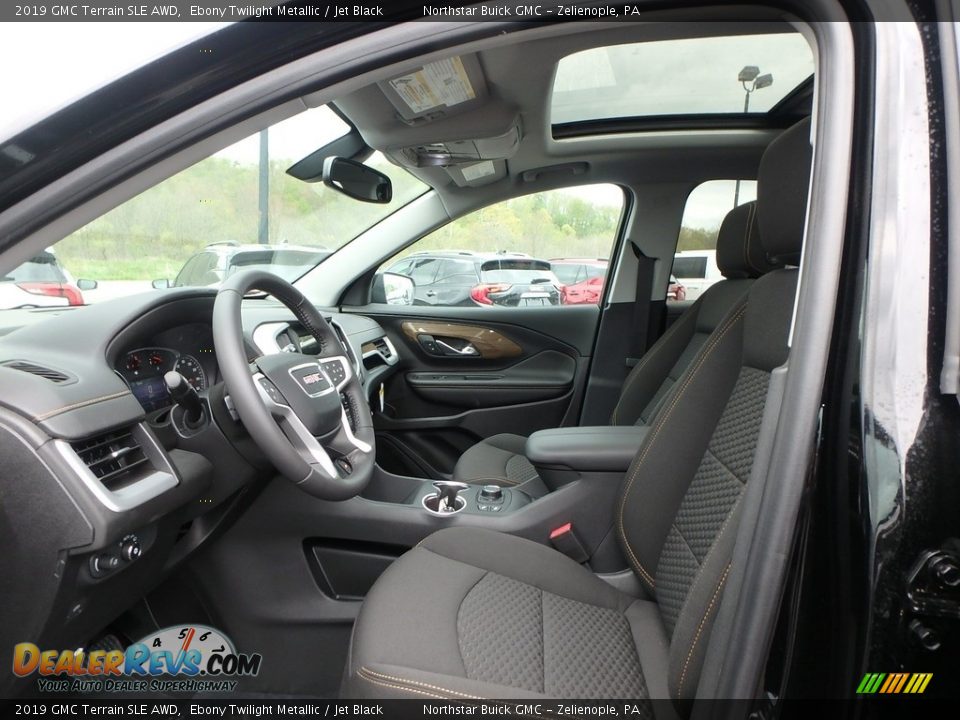 2019 GMC Terrain SLE AWD Ebony Twilight Metallic / Jet Black Photo #11