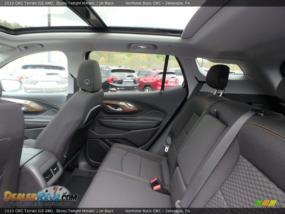2019 GMC Terrain SLE AWD Ebony Twilight Metallic / Jet Black Photo #12