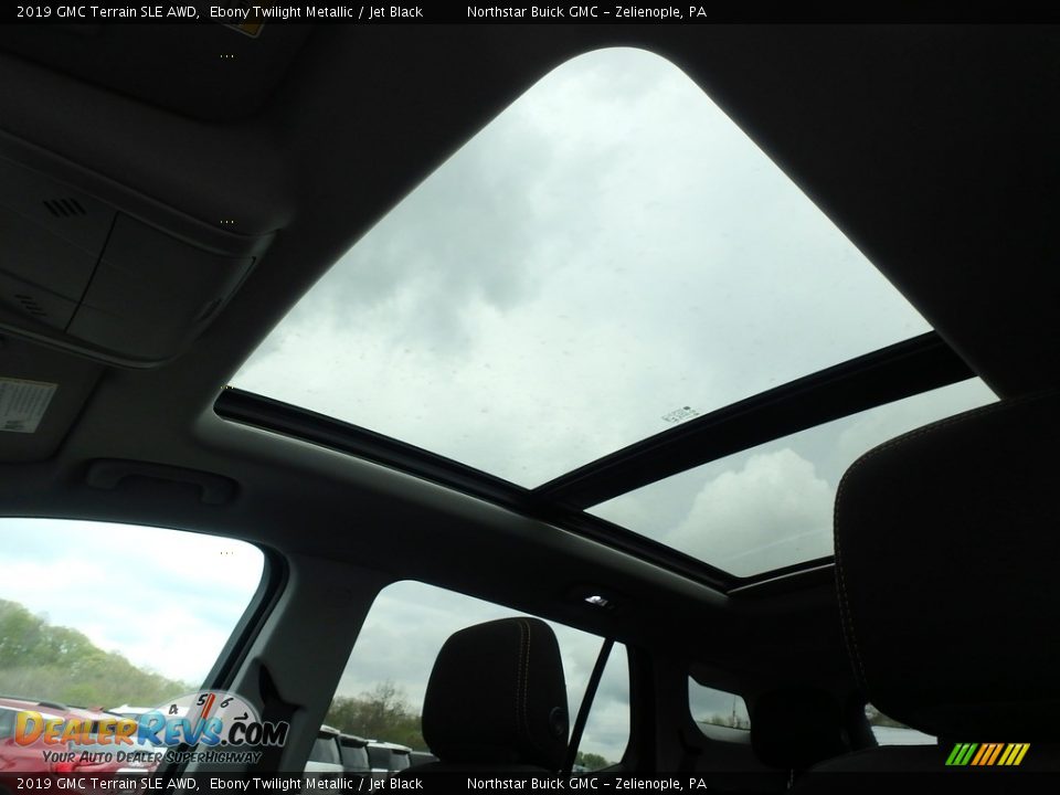 2019 GMC Terrain SLE AWD Ebony Twilight Metallic / Jet Black Photo #17