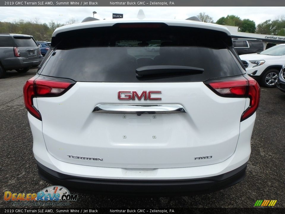 2019 GMC Terrain SLE AWD Summit White / Jet Black Photo #6