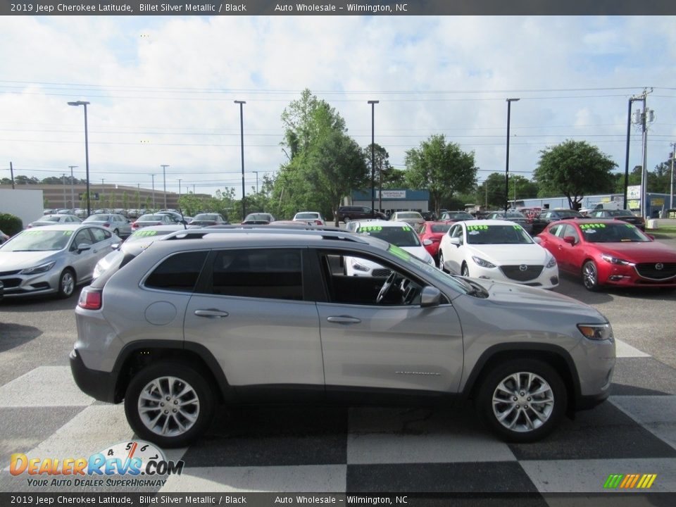 2019 Jeep Cherokee Latitude Billet Silver Metallic / Black Photo #3