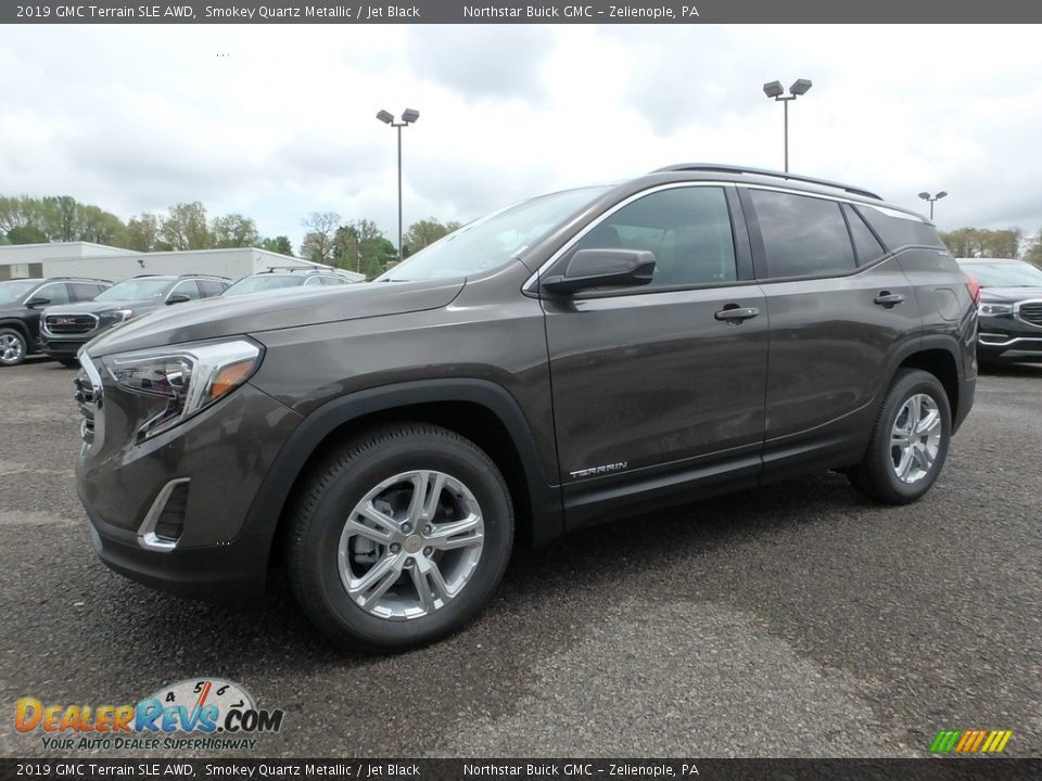 2019 GMC Terrain SLE AWD Smokey Quartz Metallic / Jet Black Photo #1