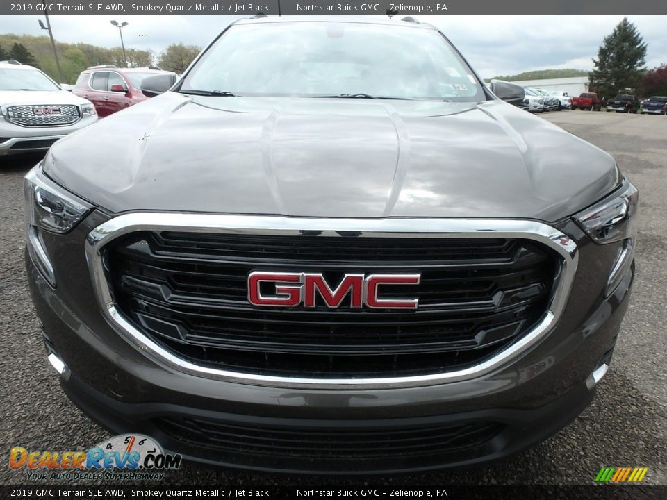 2019 GMC Terrain SLE AWD Smokey Quartz Metallic / Jet Black Photo #2