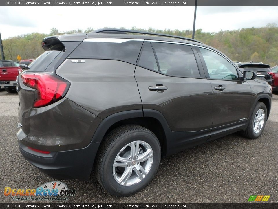 2019 GMC Terrain SLE AWD Smokey Quartz Metallic / Jet Black Photo #5