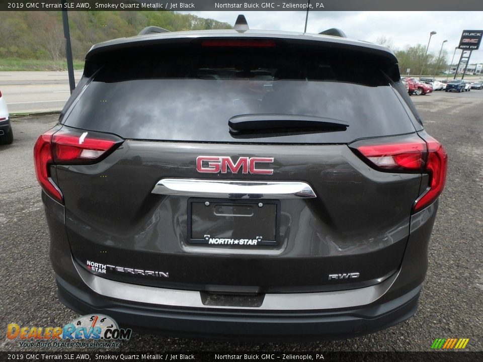 2019 GMC Terrain SLE AWD Smokey Quartz Metallic / Jet Black Photo #6