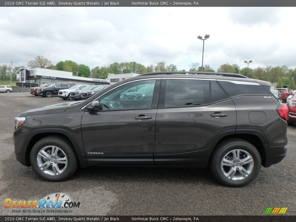 2019 GMC Terrain SLE AWD Smokey Quartz Metallic / Jet Black Photo #9