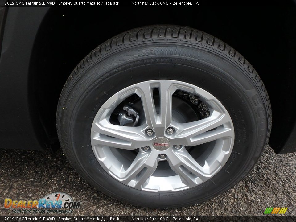 2019 GMC Terrain SLE AWD Smokey Quartz Metallic / Jet Black Photo #10