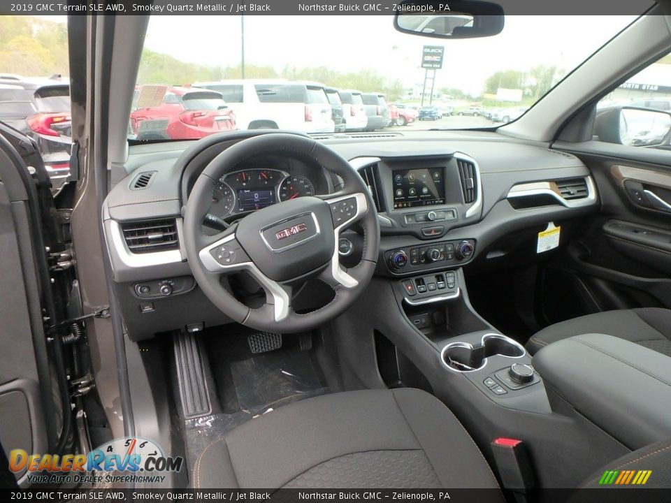 2019 GMC Terrain SLE AWD Smokey Quartz Metallic / Jet Black Photo #13