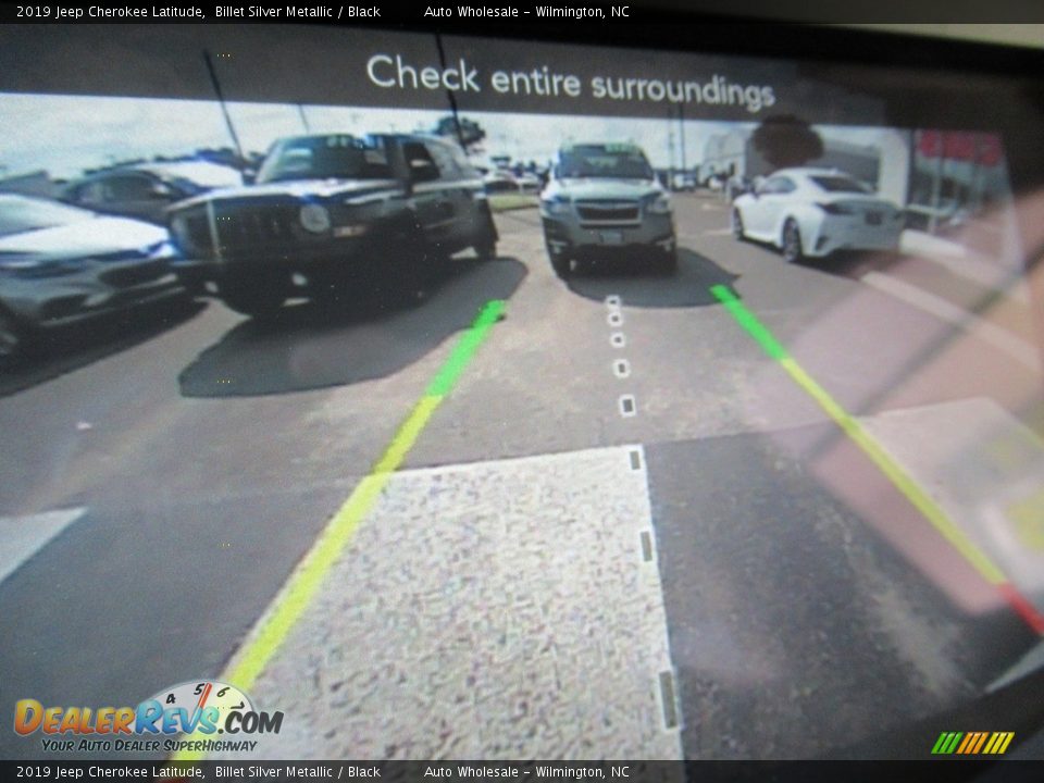 2019 Jeep Cherokee Latitude Billet Silver Metallic / Black Photo #19