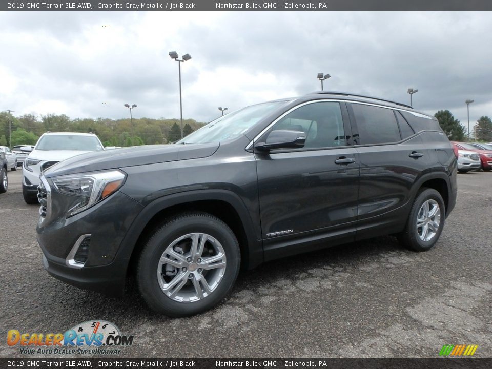 2019 GMC Terrain SLE AWD Graphite Gray Metallic / Jet Black Photo #1