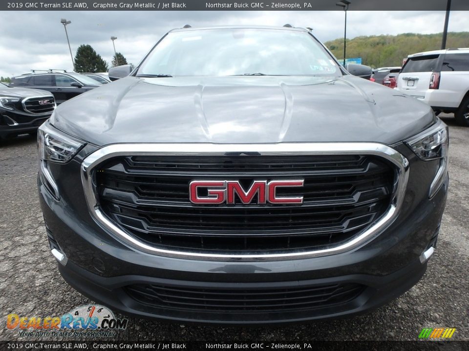 2019 GMC Terrain SLE AWD Graphite Gray Metallic / Jet Black Photo #2