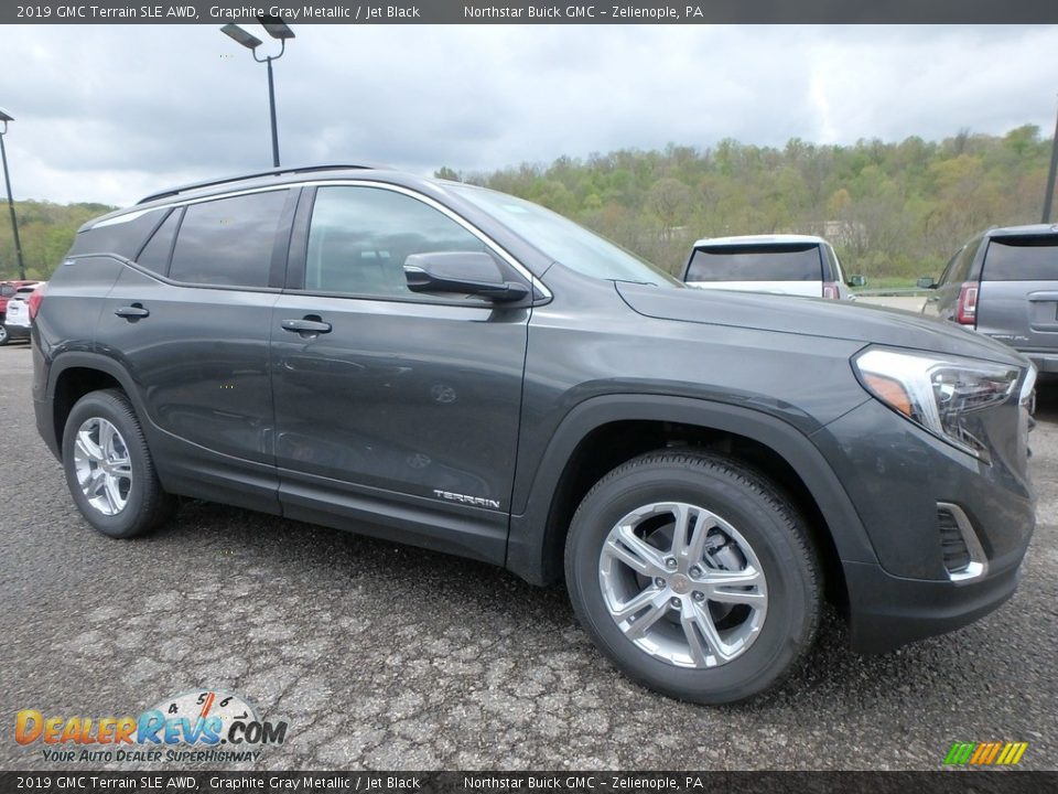 2019 GMC Terrain SLE AWD Graphite Gray Metallic / Jet Black Photo #3