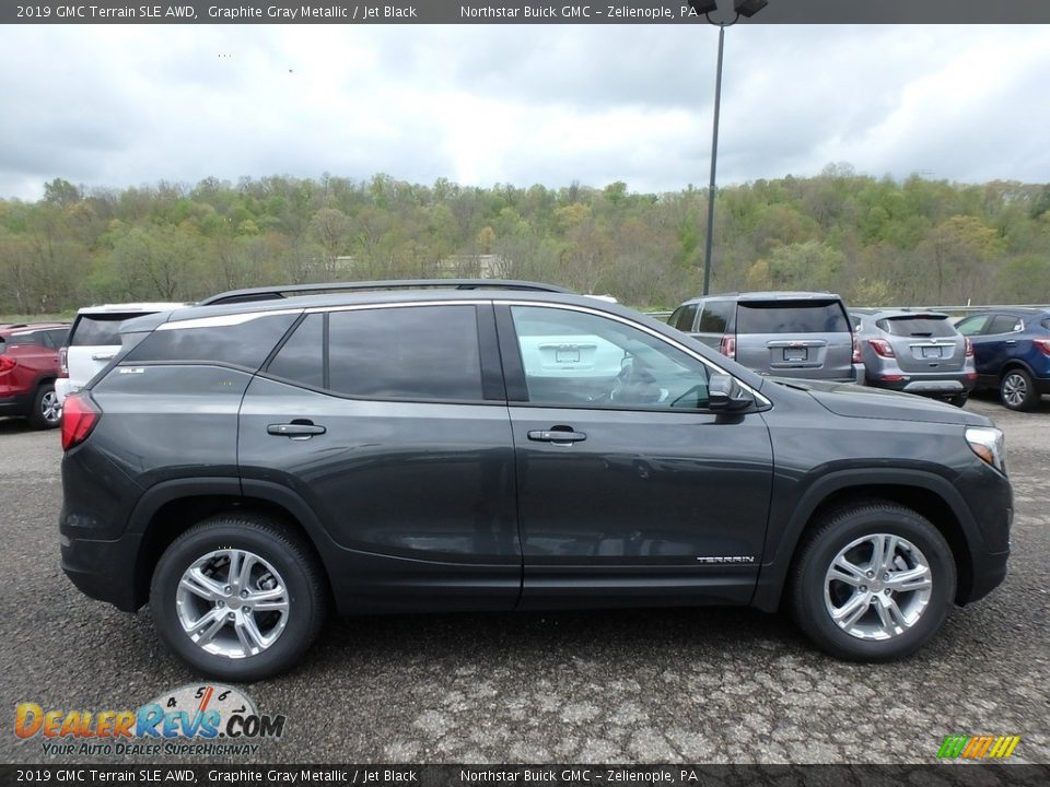 2019 GMC Terrain SLE AWD Graphite Gray Metallic / Jet Black Photo #4