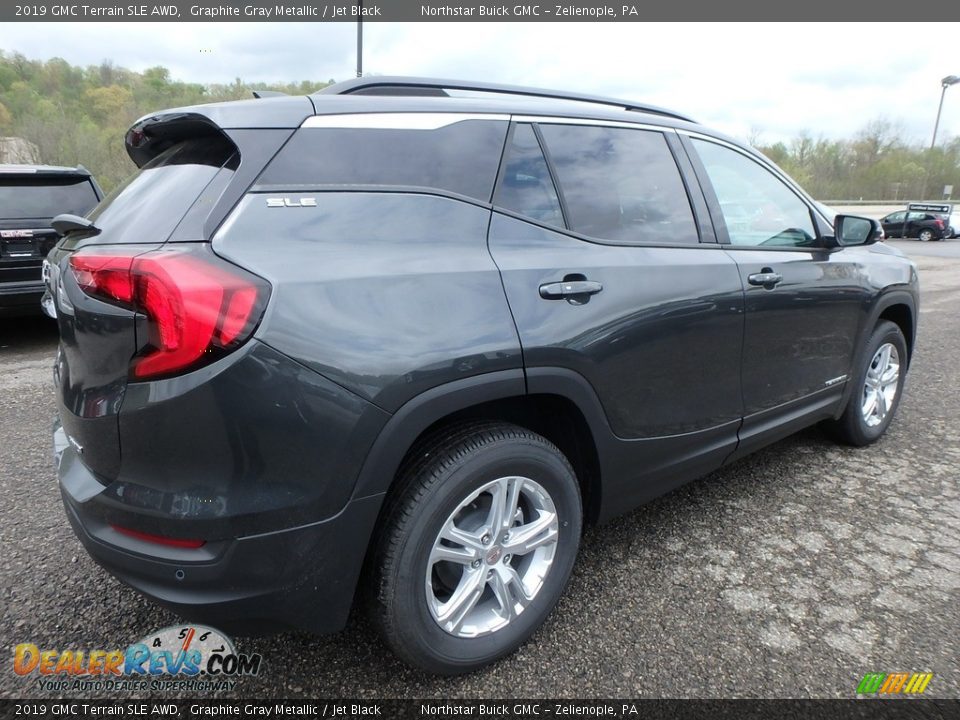 2019 GMC Terrain SLE AWD Graphite Gray Metallic / Jet Black Photo #5