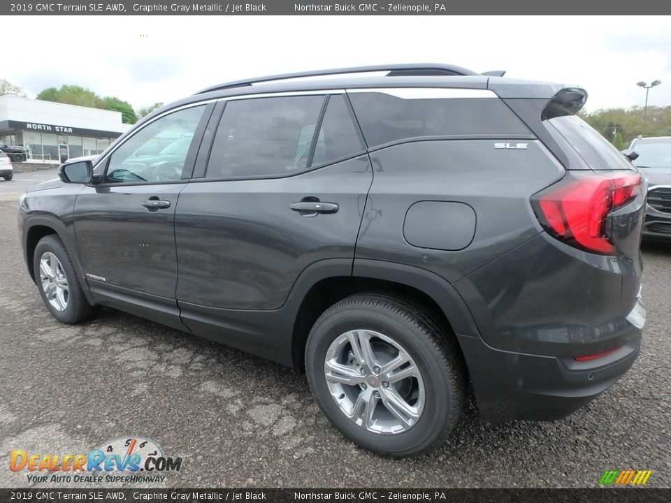 2019 GMC Terrain SLE AWD Graphite Gray Metallic / Jet Black Photo #8
