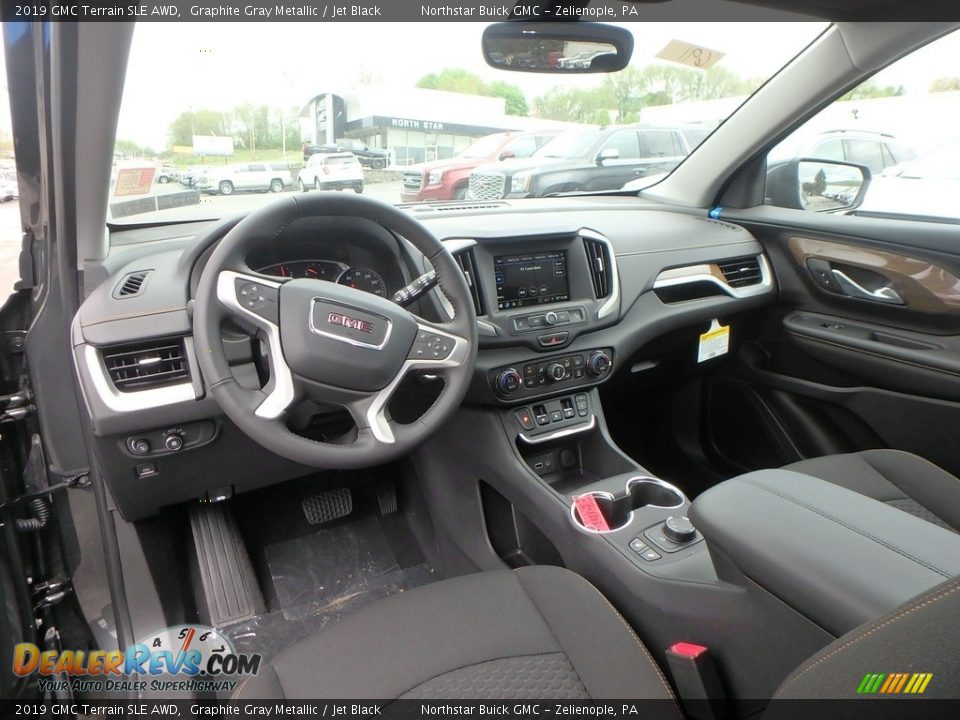 2019 GMC Terrain SLE AWD Graphite Gray Metallic / Jet Black Photo #13