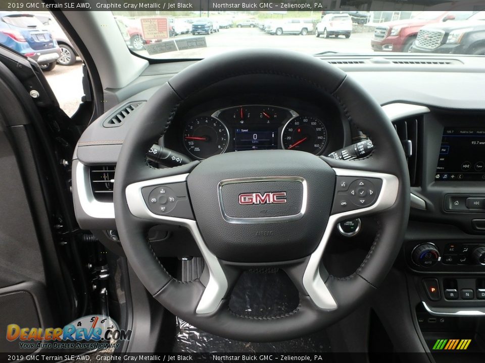 2019 GMC Terrain SLE AWD Graphite Gray Metallic / Jet Black Photo #17