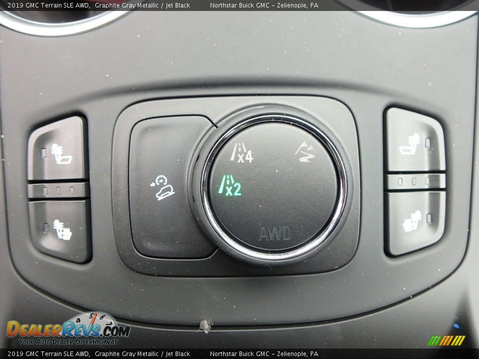 2019 GMC Terrain SLE AWD Graphite Gray Metallic / Jet Black Photo #18