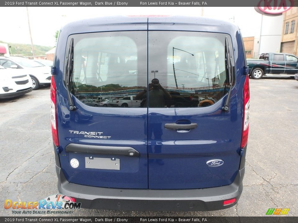 2019 Ford Transit Connect XL Passenger Wagon Dark Blue / Ebony Photo #3