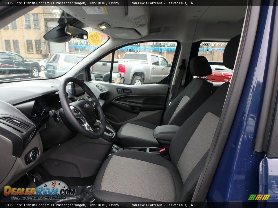 Front Seat of 2019 Ford Transit Connect XL Passenger Wagon Photo #11