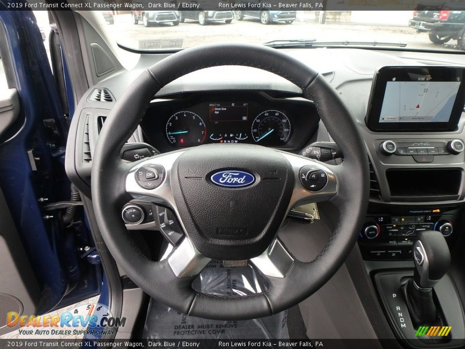 2019 Ford Transit Connect XL Passenger Wagon Steering Wheel Photo #17
