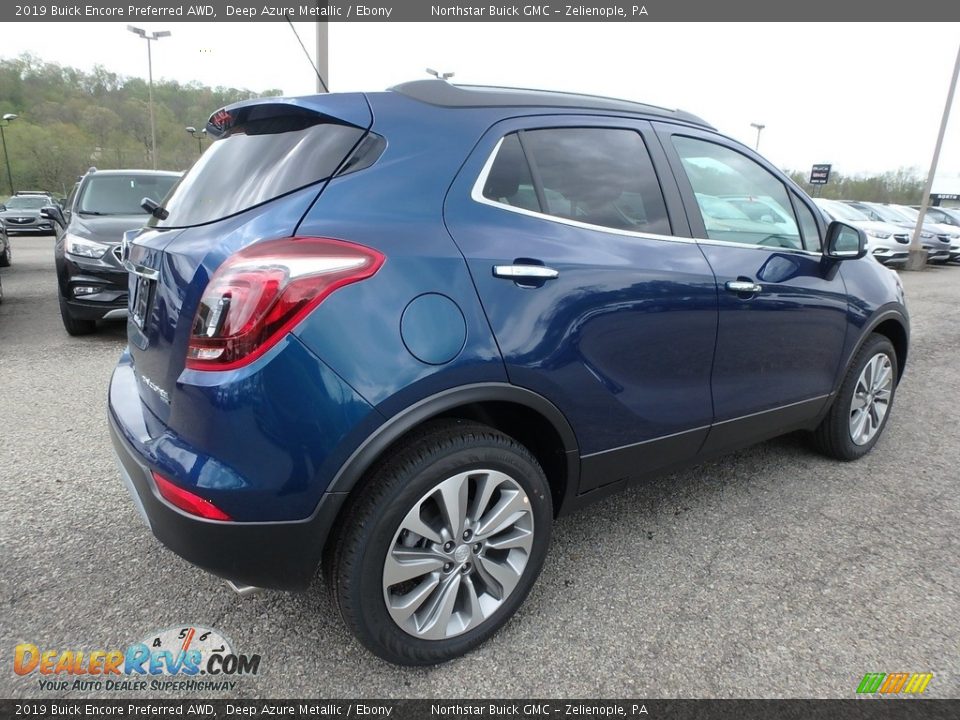 2019 Buick Encore Preferred AWD Deep Azure Metallic / Ebony Photo #5