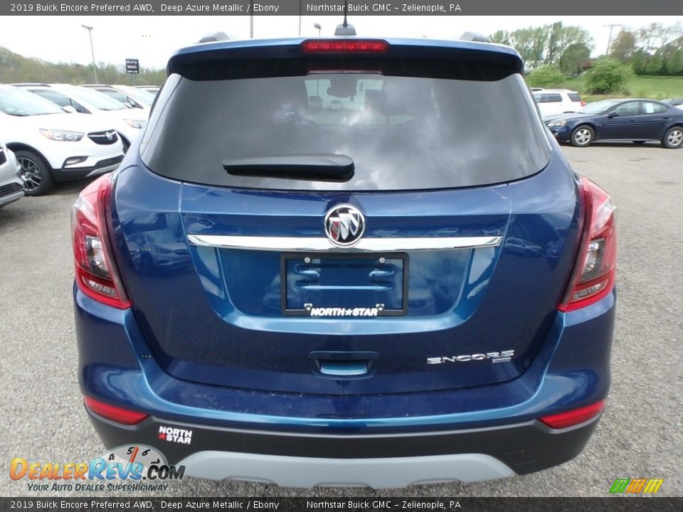 2019 Buick Encore Preferred AWD Deep Azure Metallic / Ebony Photo #6