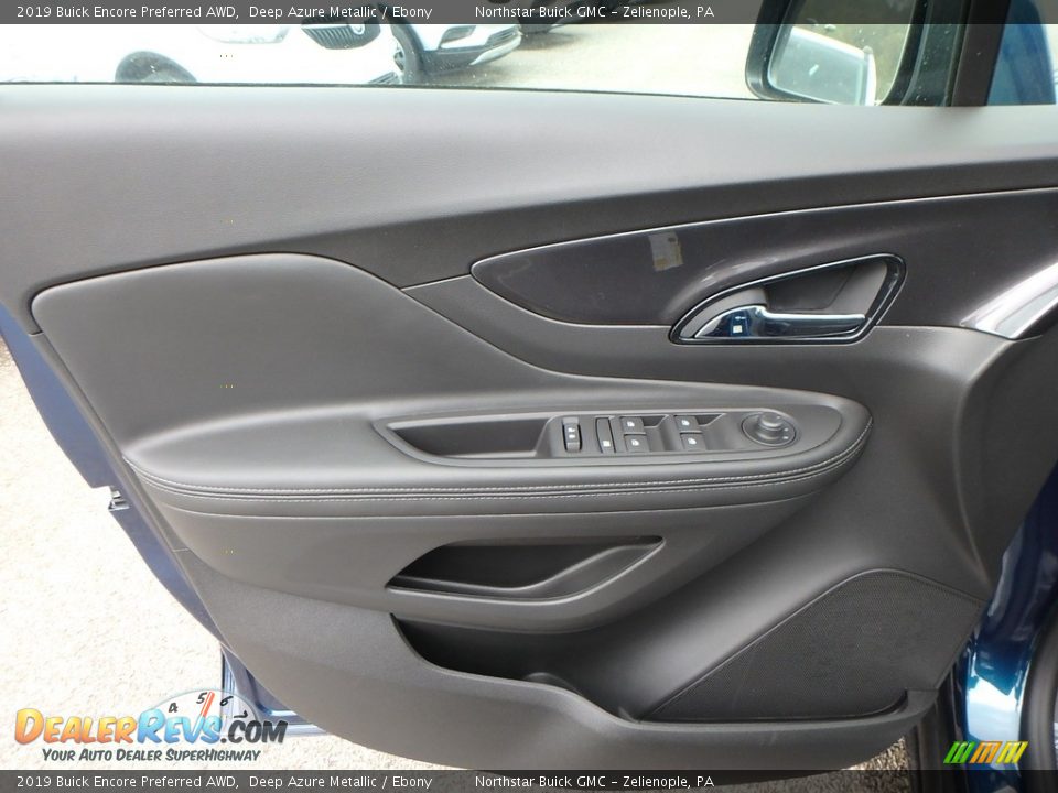 2019 Buick Encore Preferred AWD Deep Azure Metallic / Ebony Photo #14