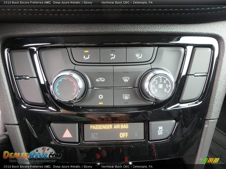 2019 Buick Encore Preferred AWD Deep Azure Metallic / Ebony Photo #19