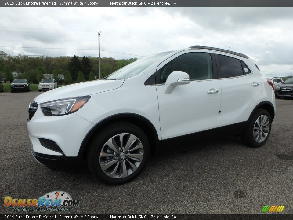 2019 Buick Encore Preferred Summit White / Ebony Photo #1