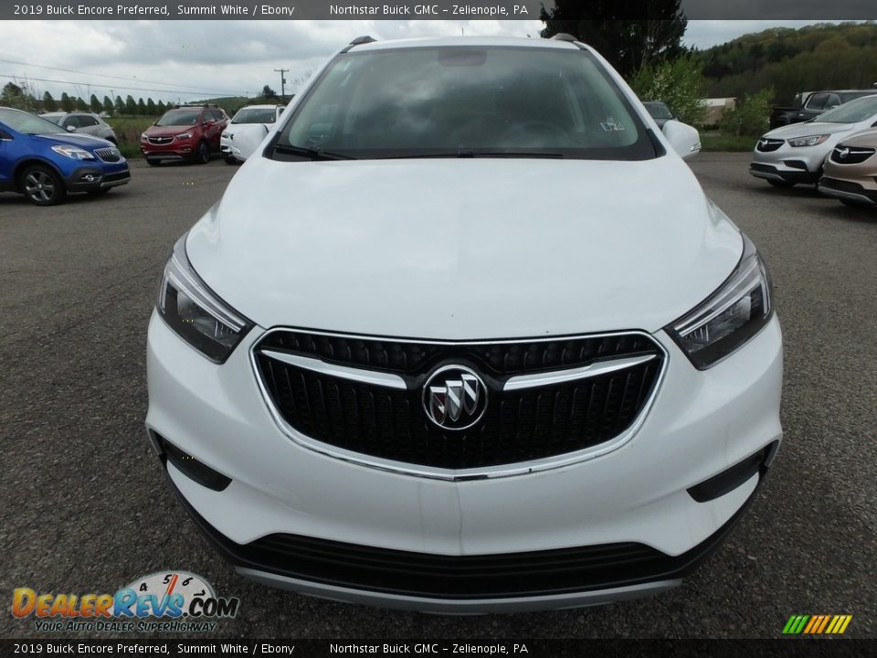 2019 Buick Encore Preferred Summit White / Ebony Photo #2