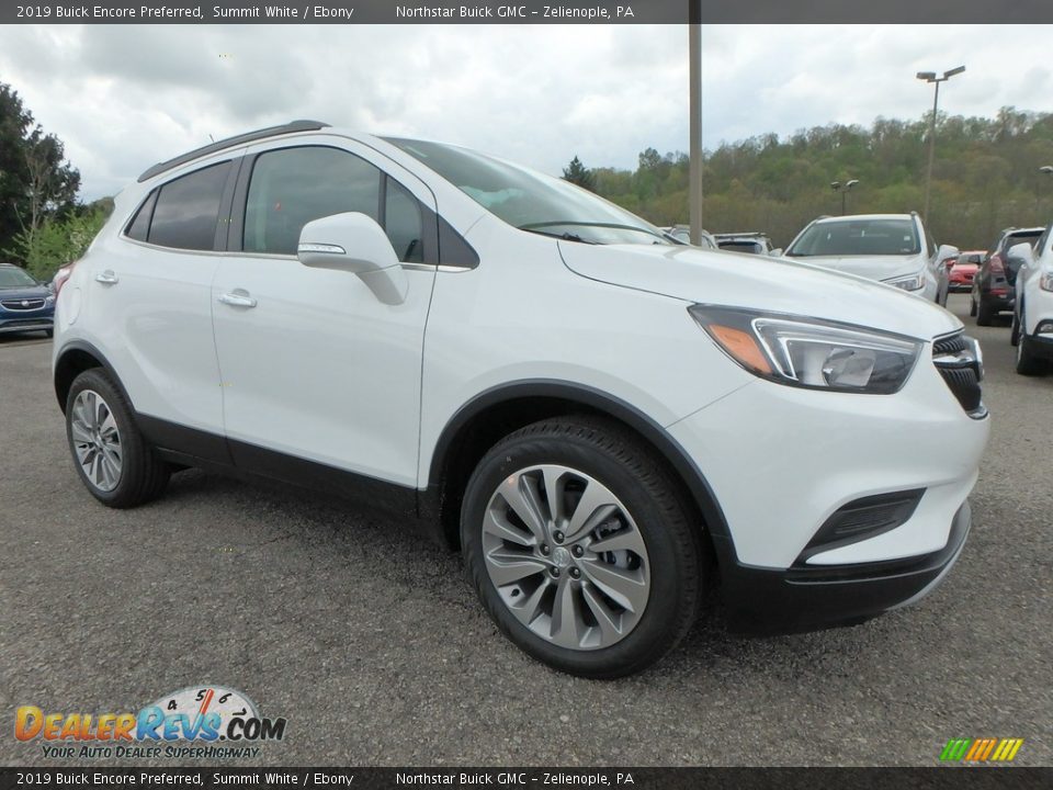 2019 Buick Encore Preferred Summit White / Ebony Photo #3