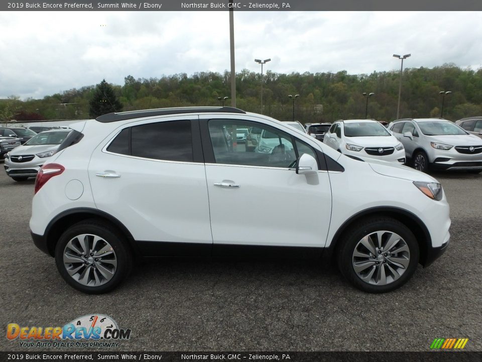 2019 Buick Encore Preferred Summit White / Ebony Photo #4