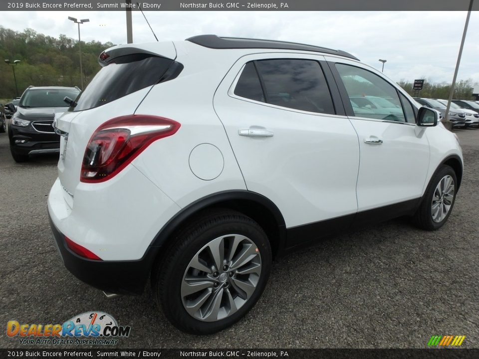2019 Buick Encore Preferred Summit White / Ebony Photo #5