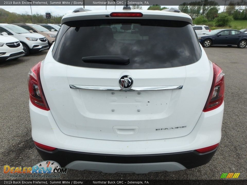 2019 Buick Encore Preferred Summit White / Ebony Photo #6