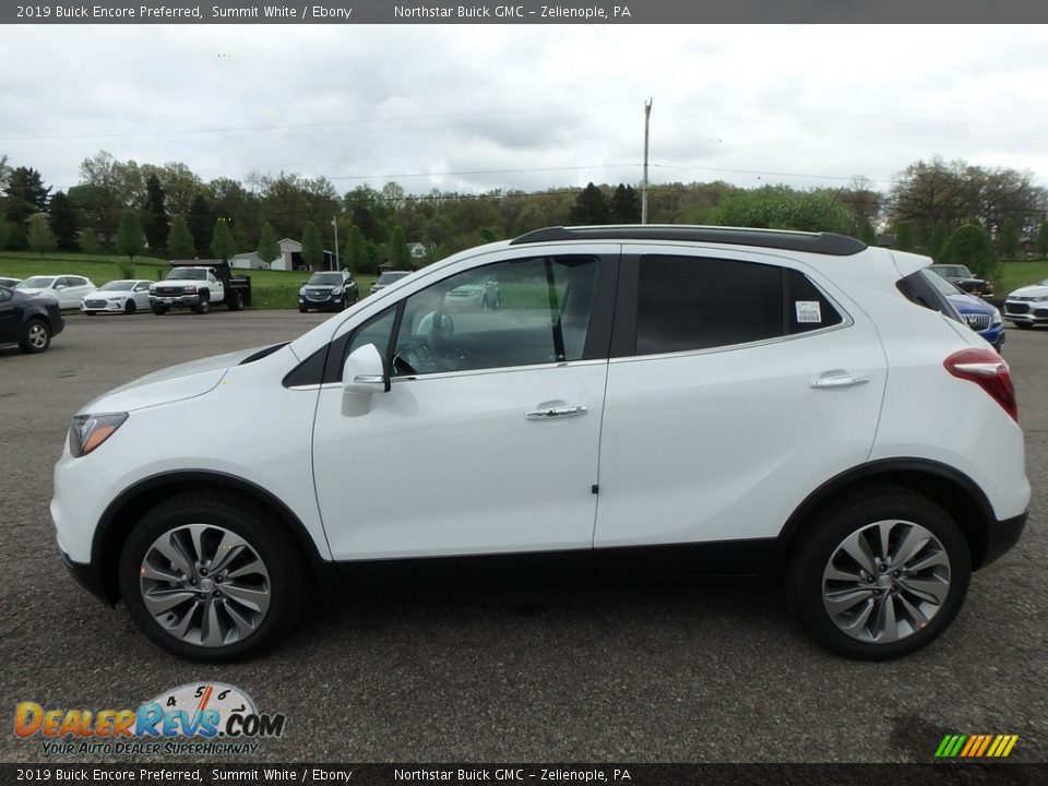 2019 Buick Encore Preferred Summit White / Ebony Photo #9