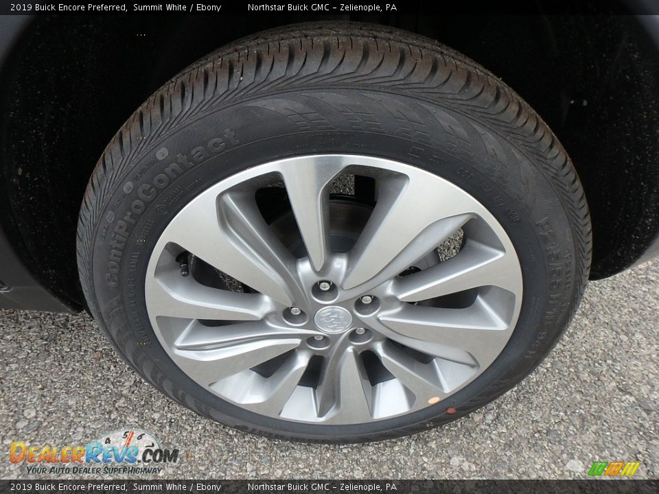 2019 Buick Encore Preferred Summit White / Ebony Photo #10