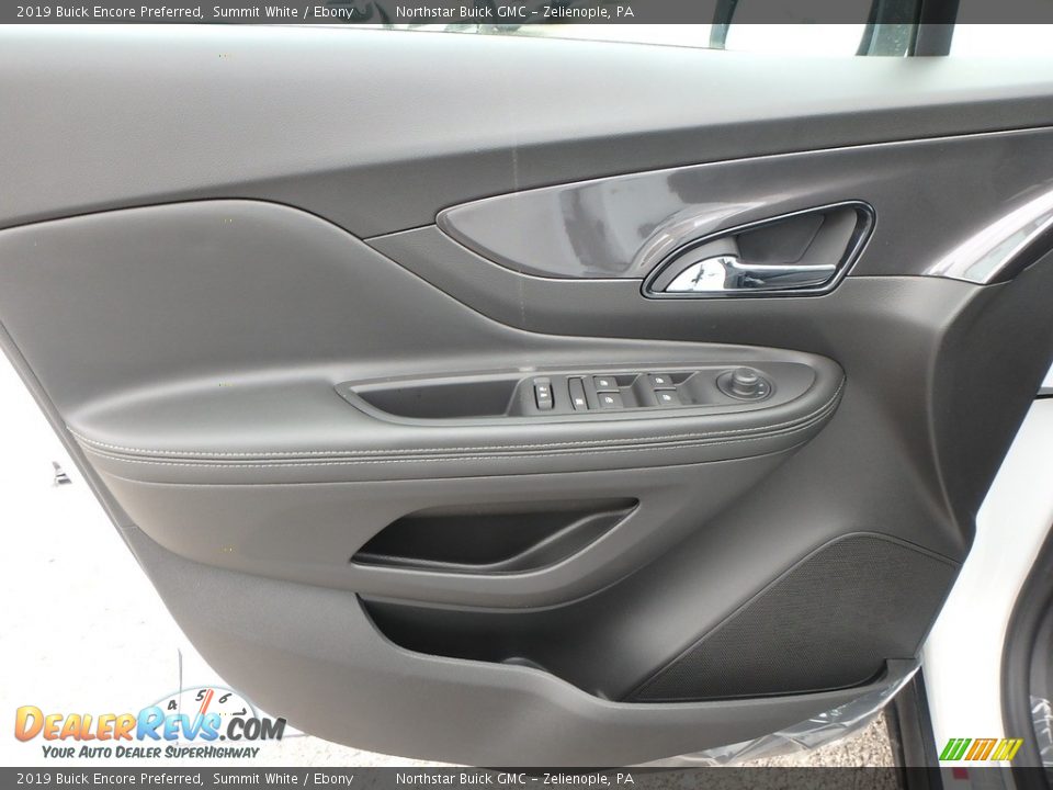 2019 Buick Encore Preferred Summit White / Ebony Photo #14