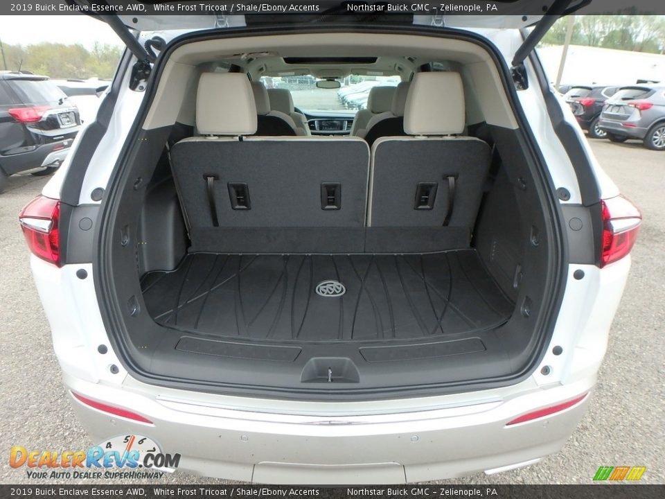 2019 Buick Enclave Essence AWD White Frost Tricoat / Shale/Ebony Accents Photo #7