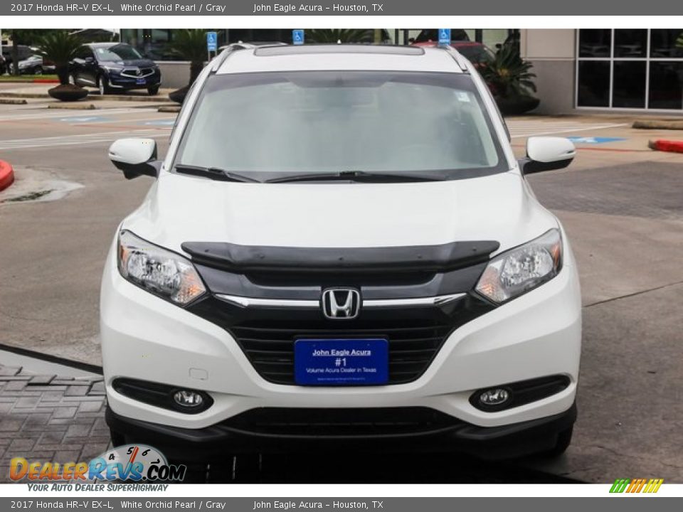 2017 Honda HR-V EX-L White Orchid Pearl / Gray Photo #2