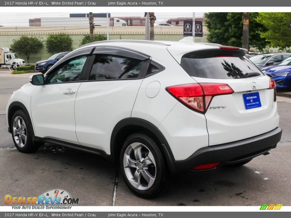2017 Honda HR-V EX-L White Orchid Pearl / Gray Photo #5