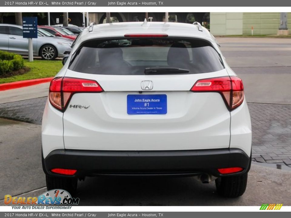 2017 Honda HR-V EX-L White Orchid Pearl / Gray Photo #6